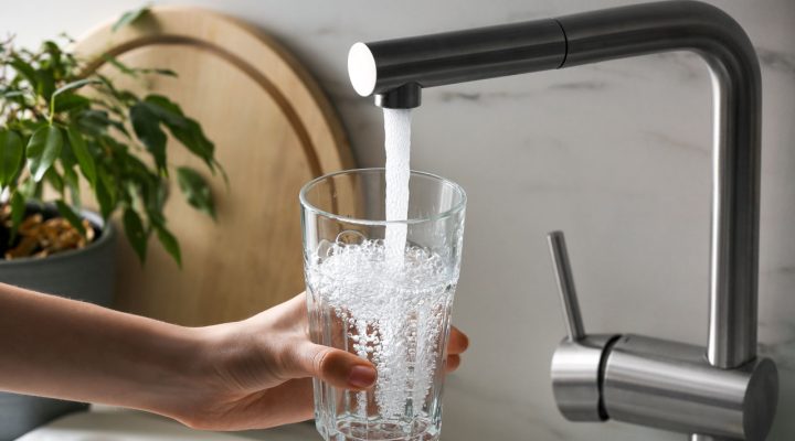 Pure water from whole house RO